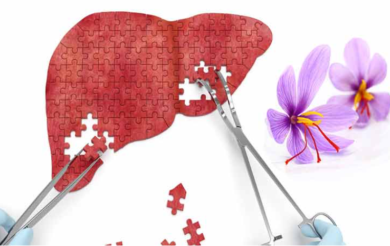 خواص زعفران برای کبد